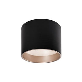 MOUSINNI luminaire plafonnier noir et doré FM11410-BK | Luminaire Plus.ca