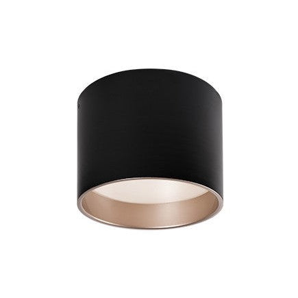 MOUSINNI luminaire plafonnier noir et doré FM11410-BK