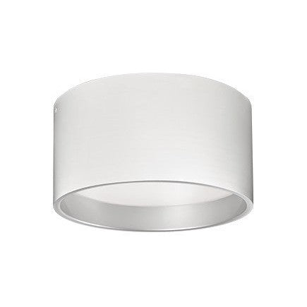 MOUSINNI luminaire plafonnier blanc et nickel brossé FM11414-WH