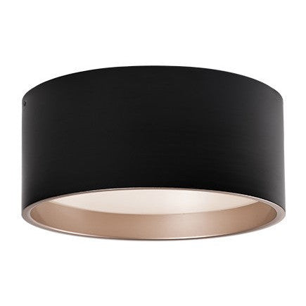 MOUSINNI luminaire plafonnier noir et doré FM11418-BK