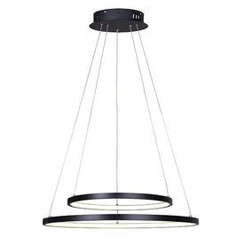 LEXIE luminaire suspendu noir LCH128A24BK | Luminaire Plus.ca