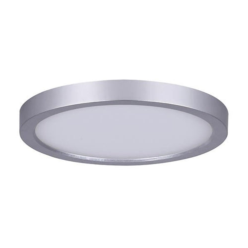 PLAFONNIER rond del nickel brossé DL-15C-30FC-BN-C | Luminaire Plus.ca