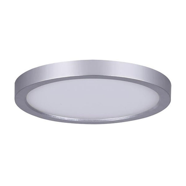 PLAFONNIER rond del nickel brossé DL-15C-30FC-BN-C | Luminaire Plus.ca