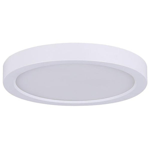 PLAFONNIER rond del intégré blanc DL-15C-30FC-WH-C | Luminaire Plus.ca