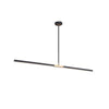 LINEARE luminaire suspendu noir et doré C64749MBAG | Luminaire Plus.ca