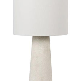 MARLEE lampe de table ivoire abat jour lin LL2171 | Luminaire Plus.ca
