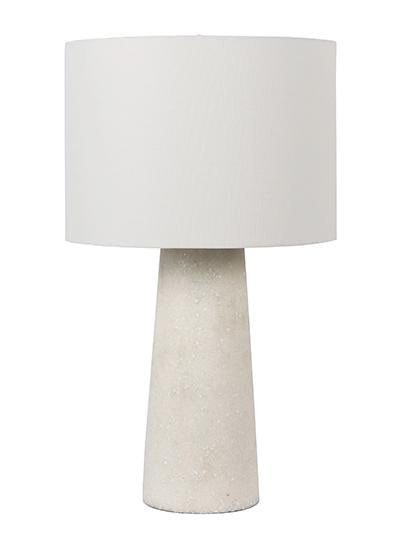 MARLEE lampe de table ivoire abat jour lin LL2171