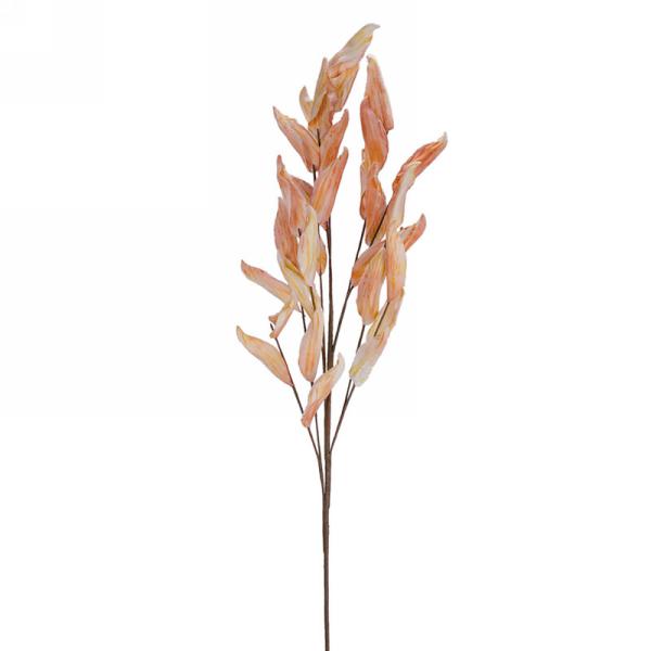 Fleur de mousse jaune et orange LN1210 | Luminaire Plus.ca