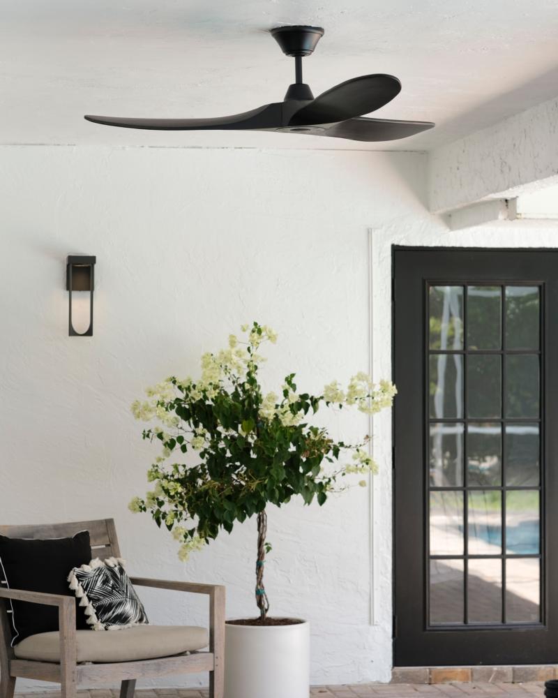 MAVERICK ventilateur noir 3MAVR52BKBK | Luminaire Plus.ca