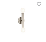 TORCHE luminaire mural double 5" x 9.75" | Luminaire Plus.ca
