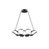 NOVEL luminaire suspendu noir CH72225BK | Luminaire Plus.ca