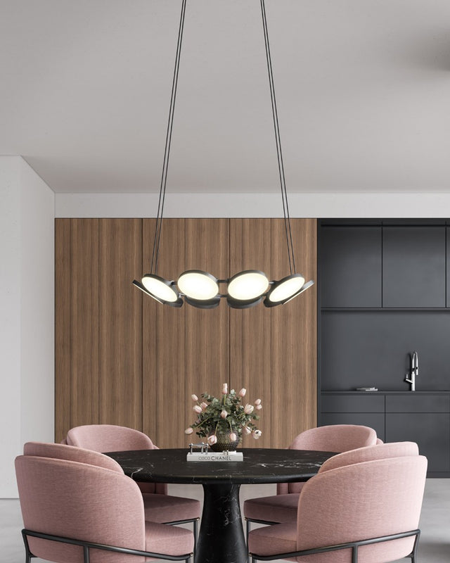 NOVEL luminaire suspendu noir CH72225BK | Luminaire Plus.ca