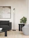NOVEL lampe de plancher noir FL72268BK | Luminaire Plus.ca