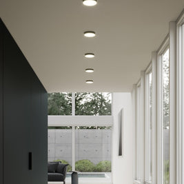 NOVEL luminaire plafonnier noir FM72205BK | Luminaire Plus.ca
