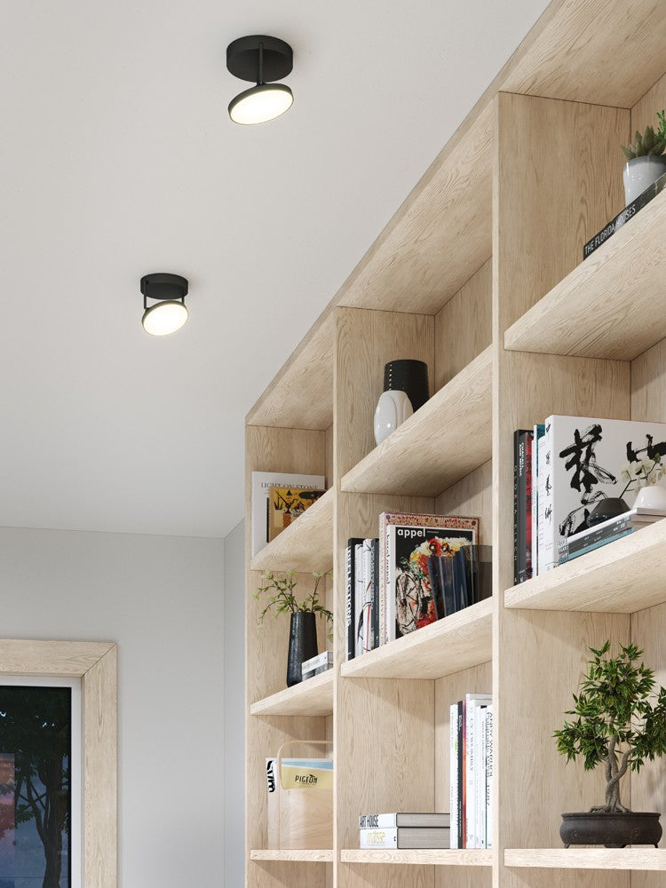 NOVEL luminaire plafonnier noir SF72205BK | Luminaire Plus.ca