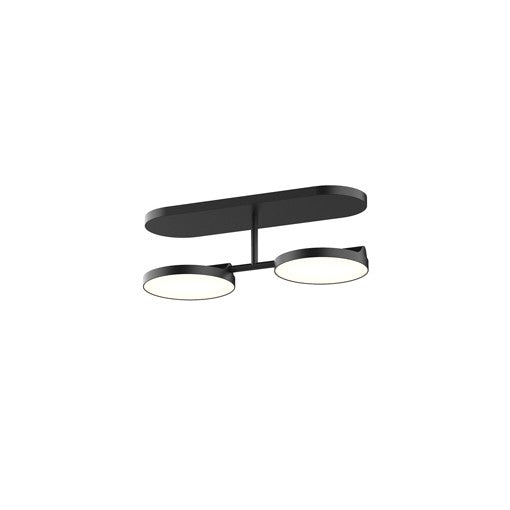 NOVEL luminaire plafonnier noir VL72213-BK
