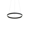 CERCHIO luminaire suspendu noir PD87118-BK