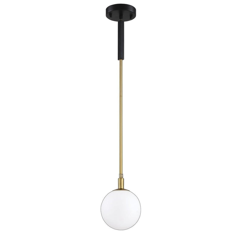 AMBIENCE luminaire noir et doré PF100-1L-BLK/BRS| Luminaire Plus.ca