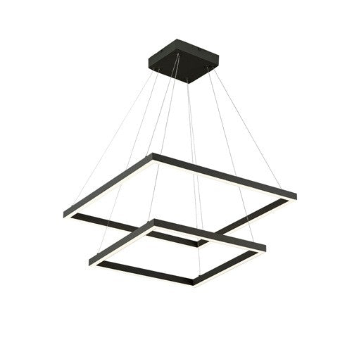 PIAZZA luminaire suspendu noir CH88224BK | Luminaire Plus.ca