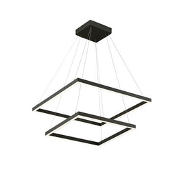 PIAZZA luminaire suspendu noir CH88224BK | Luminaire Plus.ca