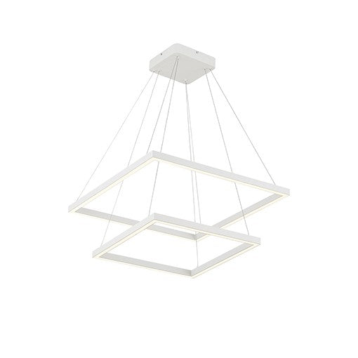PIAZZA luminaire suspendu blanc CH88224WH | Luminaire Plus.ca