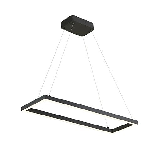 PIAZZA luminaire suspendu noir PD88530BK | Luminaire Plus.ca