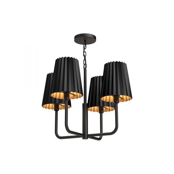 PLISSE luminaire suspendu noir CH528423MB | Luminaire Plus.ca