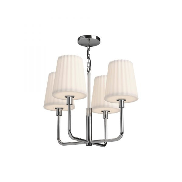 PLISSE luminaire suspendu chrome CH628423CHOP | Luminaire Plus.ca