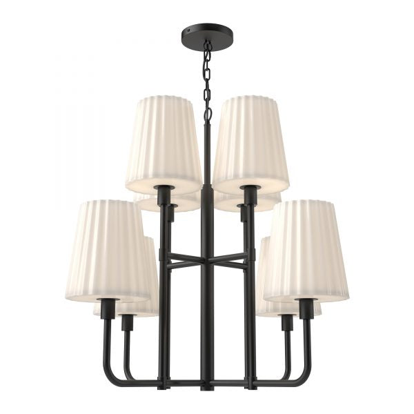 PLISSE luminaire suspendu noir CH628830MBOP | Luminaire Plus.ca