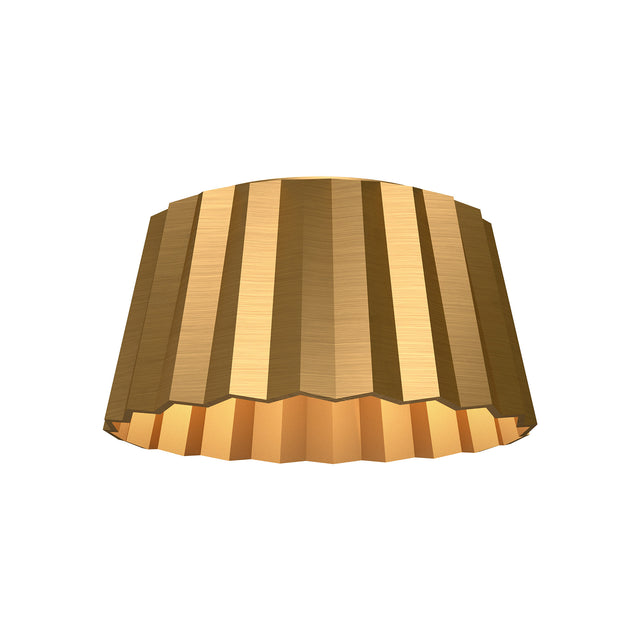 PLISSE luminaire plafonnier doré FM528514AG | Luminaire Plus.ca
