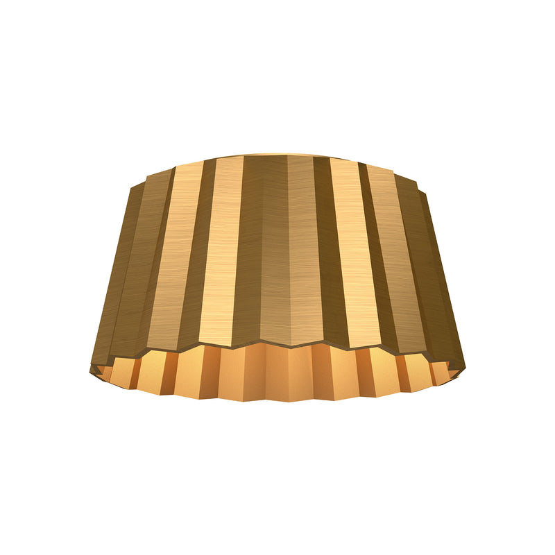 PLISSE luminaire plafonnier doré FM528514AG | Luminaire Plus.ca