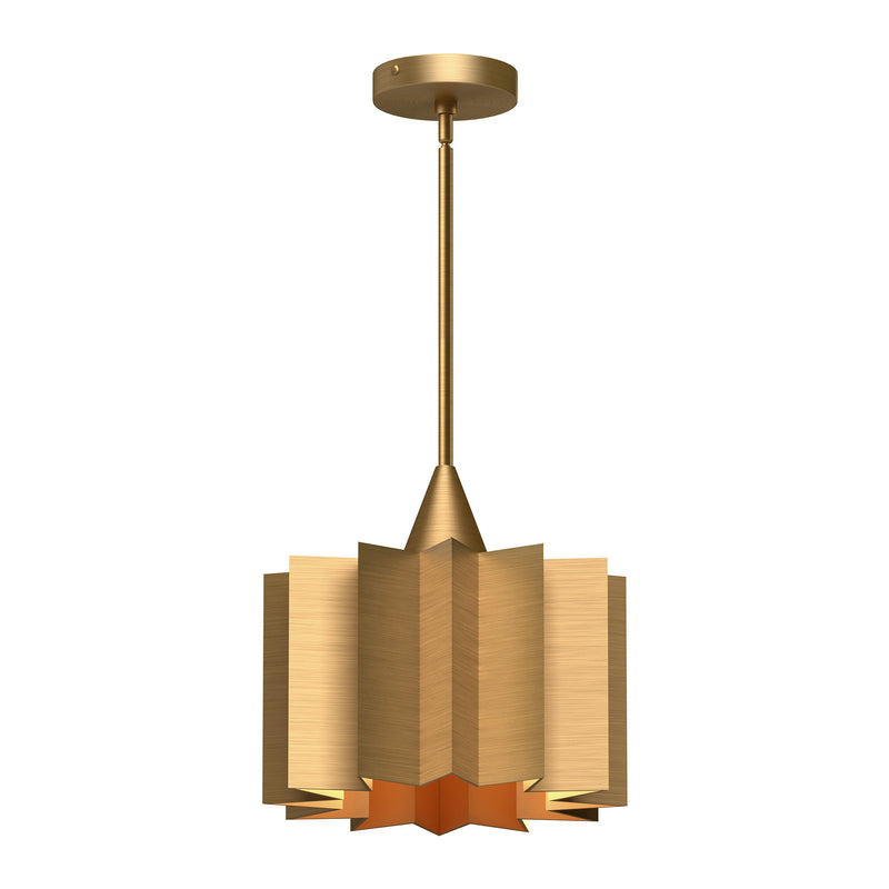 PLISSE luminaire suspendu doré PD528412AG