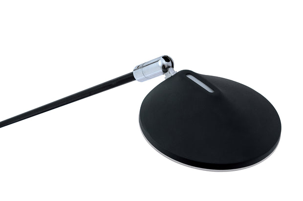 SIRINO lampe noir et chrome FL6001-BLK/CH | Luminaire Plus.ca