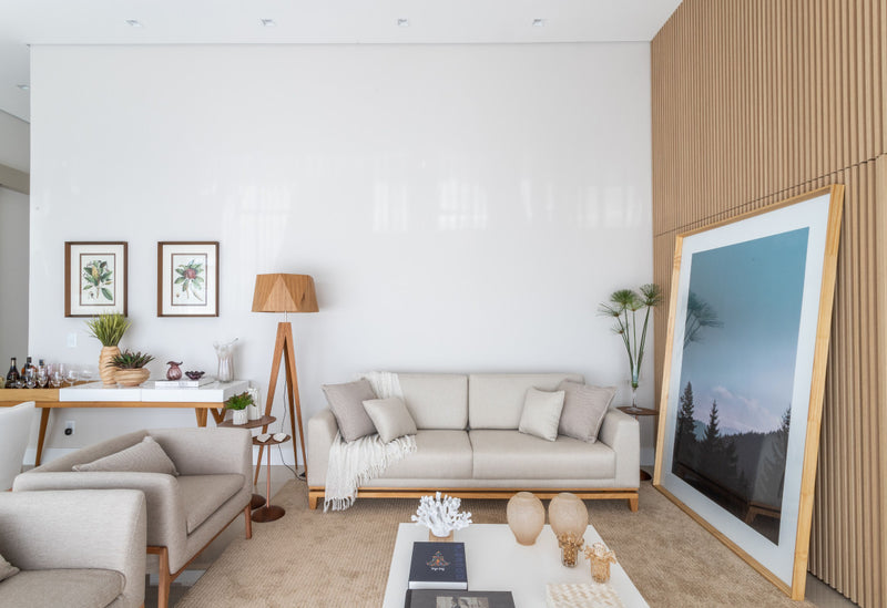 TRIPOD FACETED lampe en bois du Brésil 3034 | Luminaire Plus.ca