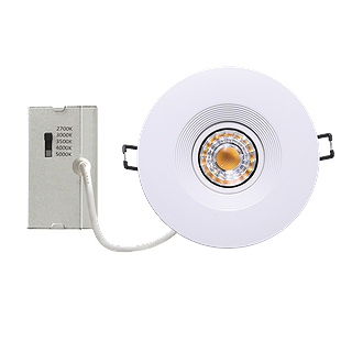 RIGID encastré blanc 4'' 3682102 | Luminaire Plus.ca