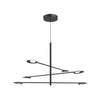 ROTAIRE luminaire suspendu noir CH90136-BK