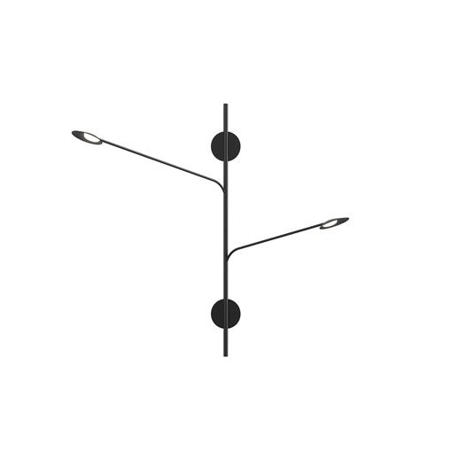 ROTAIRE luminaire mural noir WS90102-BK | Luminaire Plus.ca