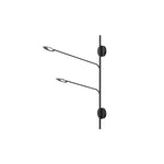 ROTAIRE luminaire mural noir WS90102-BK | Luminaire Plus.ca