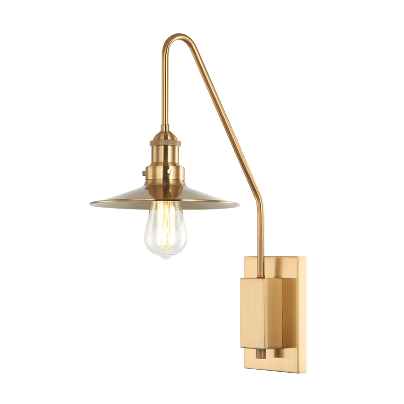 BINGRAHM luminaire mural doré S01511AGAG