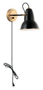 BUZZ luminaire mural noir et doré S08411AGBK