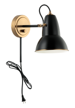 BUZZ luminaire mural noir et doré S08411AGBK