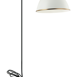 BUZZ luminaire mural blanc et doré S08411AGWH | Luminaire Plus.ca