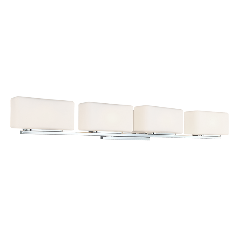 CHICLET luminaire mural chrome et blanc S10804CH | Luminaire Plus.ca