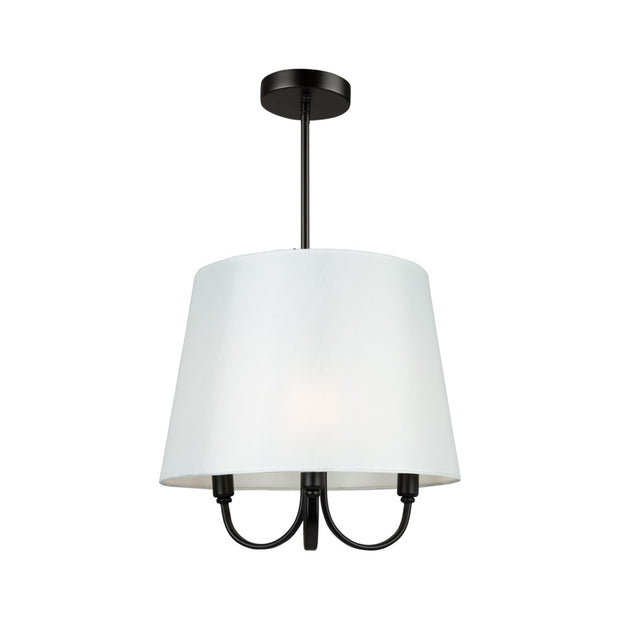 RHYTHM luminaire suspendu blanc et noir SC13330BK | Luminaire Plus.ca