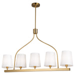RHYTHM luminaire suspendu blanc et doré SC13336BG | Luminaire Plus.ca