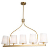 RHYTHM luminaire suspendu blanc et doré SC13336BG | Luminaire Plus.ca