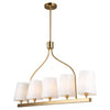RHYTHM luminaire suspendu blanc et doré SC13336BG | Luminaire Plus.ca