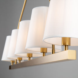 RHYTHM luminaire suspendu blanc et doré SC13336BG | Luminaire Plus.ca