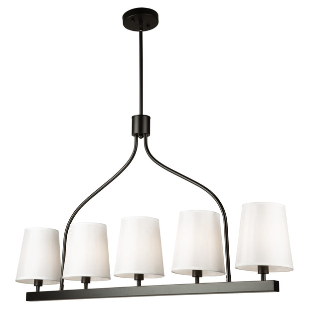 RHYTHM luminaire suspendu blanc et noir SC13336BK | Luminaire Plus.ca