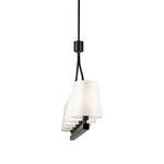 RHYTHM luminaire suspendu blanc et noir SC13336BK | Luminaire Plus.ca